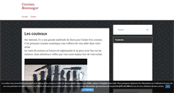 Desktop Screenshot of couteau-montsegur.com